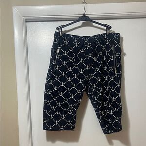 Nautical Anchor Print Shorts NWT xl